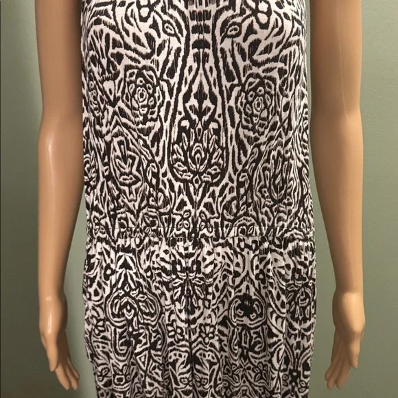 Jennifer Lopez brown high low maxi dress size large - Picture 5 of 7